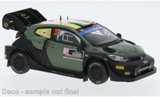 Diecast model cars Toyota Yaris WRC No.37 WRC1 Rally Su&Atilde;&uml;de 2023 1/43 IXO