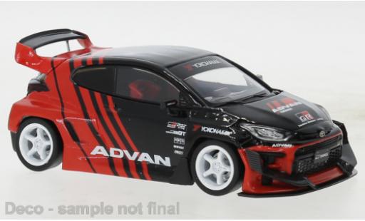 Diecast model cars Toyota Yaris Pandem / black 1/43 IXO