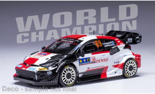 Diecast model cars Toyota Yaris Rally2 Rally 1 No.69 WRC Central Europein Rally 2023 1/43 IXO