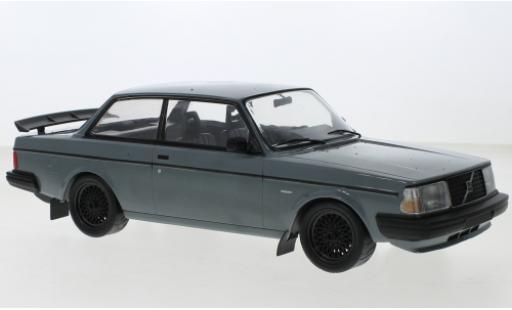 Diecast model cars Volvo 240 Turbo Custom grey 1986 1/18 IXO