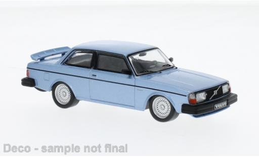 Diecast model cars Volvo 240 Turbo Douane metallise blue 1980 1/43 IXO