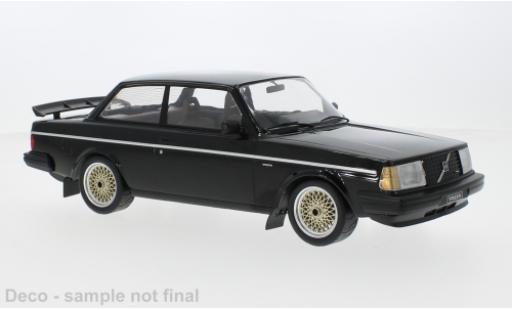 Diecast model cars Volvo 240 Turbo Douane black 1986 1/18 IXO