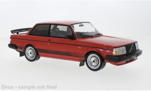 Diecast model cars Volvo 240 Turbo Douane red 1987 1/18 IXO
