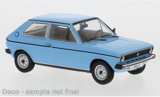 Diecast model cars Volkswagen Polo Base (MK I) blue clair 1975 1/43 IXO