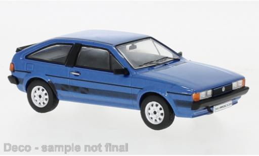 Diecast model cars Volkswagen Scirocco GT II GTS blue 1982 1/43 IXO