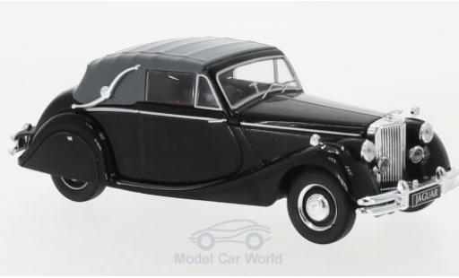 Diecast model cars Jaguar MK DHC V 3.5 Litre Convertible black RHD 1950 1/43 IXO