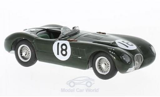 Diecast model cars Jaguar XK 8 120C RHD No.18 24h Le Mans 1953 T.Bolt/D.Hamilton 1/43 IXO