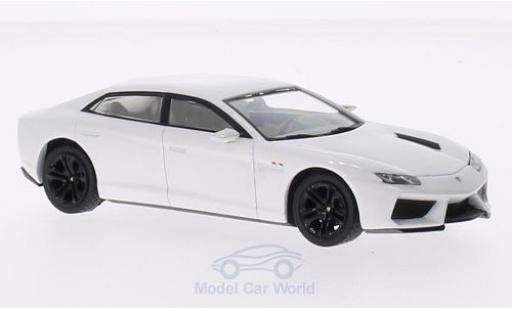 Diecast model cars Lamborghini Estoque Base 200 metallic white 2008 1/43 IXO