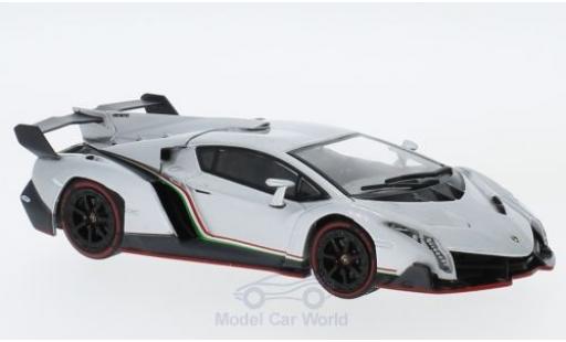 Diecast model cars Lamborghini Veneno Coupe grey 2013 1/43 IXO
