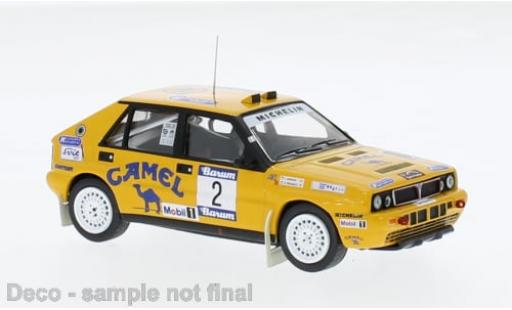 Diecast model cars Lancia Delta HF Integrale 16V No.2 Camel Barum Rally 1990 1/43 IXO