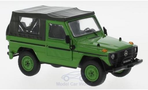 Diecast model cars Mercedes Classe G SWB G Softtop green 1986 1/43 IXO