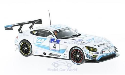 Diecast model cars Mercedes AMG GT GT3 3 No.4 AMG-Team Black Falcon 24h N&Atilde;&frac14;rburgring 2016 B.Schneider/M.Engel/A.Christodolou/M.Metzger 1/43 IXO