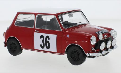 Diecast model cars Mini Cooper S RHD No.36 BMC RAC Rally 1965 T.Fall/R.Crellin 1/18 IXO