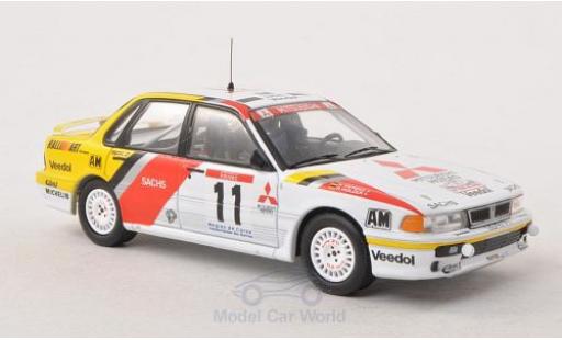 Diecast model cars Mitsubishi Galant VR4 VR-4 No.11 RalliArt Tour de Corse 1991 R.Holzer/K.Wendel 1/43 IXO