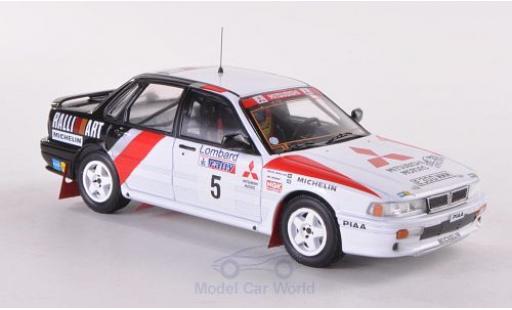 Diecast model cars Mitsubishi Galant VR4 VR-4 Ralliart RAC Rally 1988 1/43 IXO