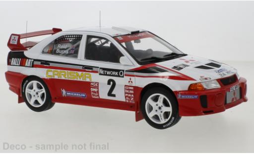 Diecast model cars Mitsubishi Lancer Evolution V RS No.2 RAC Rally 1998 R.Burns/R.Reid 1/18 IXO