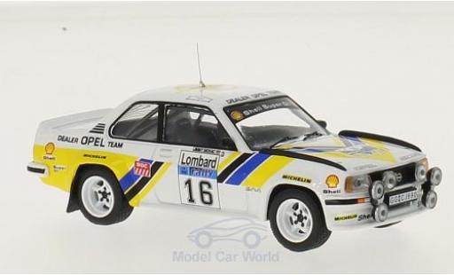 Diecast model cars Opel Ascona C 400 No.16 Dealer Team Rally WM RAC Rally 1981 J.McRae/I.Grindrod 1/43 IXO