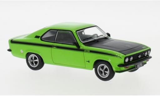 Diecast model cars Opel Manta A GT/E green/black 1974 1/43 IXO