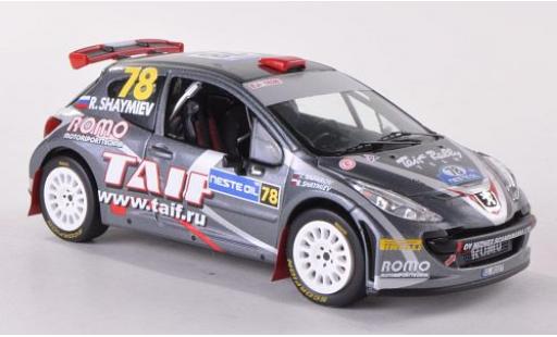 Diecast model cars Peugeot 207 S2000 No.78 Romo Rally Finnland 2009 1/43 IXO