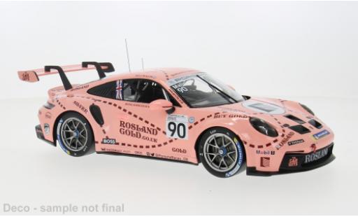 Diecast model cars Porsche 911 GT3 Cup Brands Hatch 2023 #90 1/18 IXO