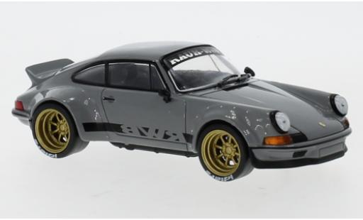 Diecast model cars Porsche 911 RWB grey 1/43 IXO