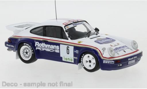 Diecast model cars Porsche 911 RS SC/ No.6 Rally Ypern 1984 H.Toivonen/I.Grindrod 1/43 IXO