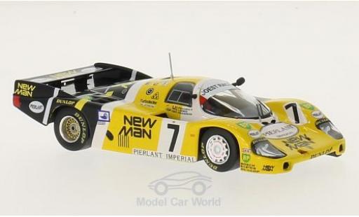 Diecast model cars Porsche 956 1984 B No.7 New Man 24h Le Mans K.Ludwig/H.Pescarolo/S.Johansson 1/43 IXO