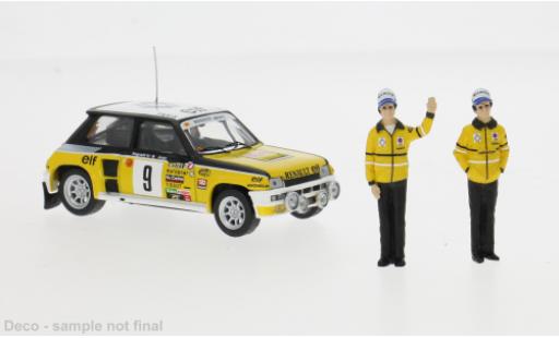 Diecast model cars Renault 5 Turbo No.9 Rally Monte Carlo 1981 1/43 IXO