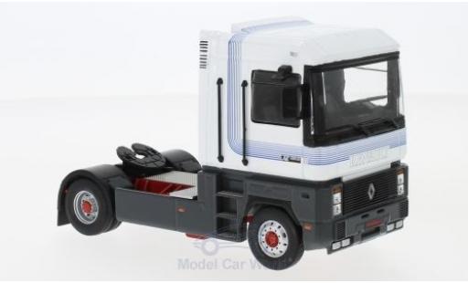 Diecast model cars Renault Magnum AE 420 Ti white/blue 1992 1/43 IXO