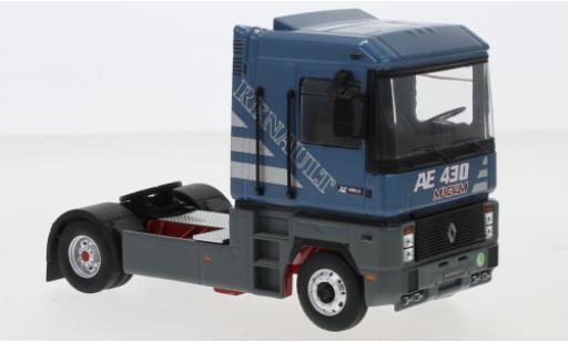 Diecast model cars Renault Magnum AE 430 Ti metallic blue 1992 1/43 IXO