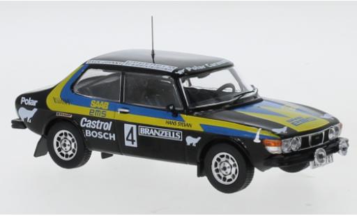 Diecast model cars Saab 99 Rally Sweden EMS No.4 WM 1977 S.Blomqvist/H.Sylvan 1/43 IXO