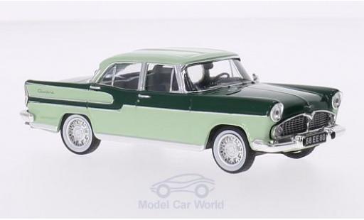 Diecast model cars Simca Chambord Base green/green 1958 1/43 IXO