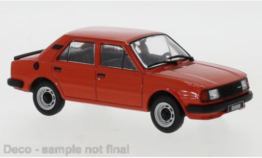Diecast model cars Skoda 120 Base L red 1983 1/43 IXO