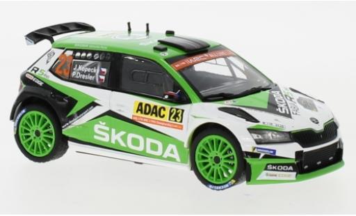Diecast model cars Skoda Fabia R5 Evo No.23 WRC2 Rally Germany 2019 J.Kopecky/P.Dresler 1/43 IXO