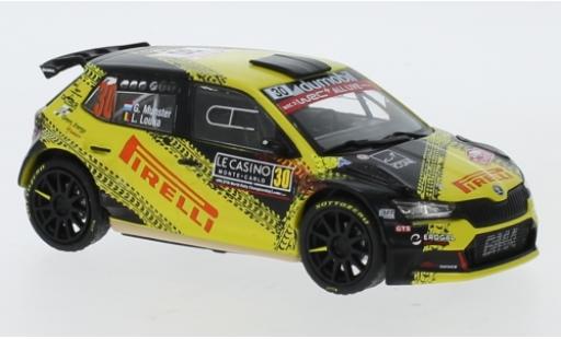 Diecast model cars Skoda Fabia R5 Evo No.30 Pirelli Rally WM Rally Monte Carlo 2020 G.Munster/L.Louka 1/43 IXO
