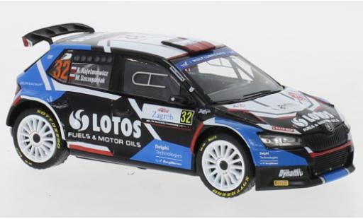 Diecast model cars Skoda Fabia R5 Evo Rally 2 No.32 Rally Croatia 2021 K.Kajetanowicz/M.Szczepaniak 1/43 IXO