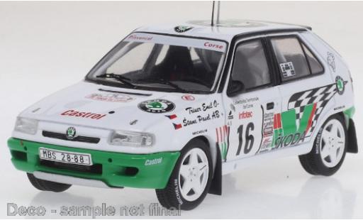 Diecast model cars Skoda Felicia Kit Car No.16 Rally Tour de Corse 1995 E.Triner/P.Stanc 1/43 IXO