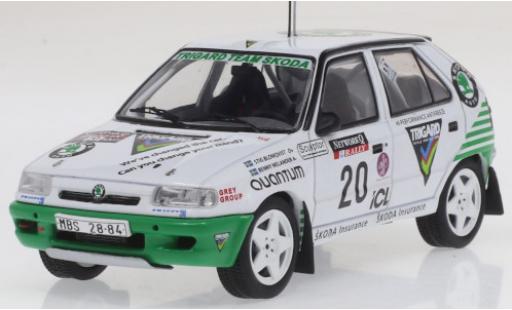 Diecast model cars Skoda Felicia Kit Car No.20 Trigard Team RAC Rally 1995 S.Blomqvist/B.Melander 1/43 IXO