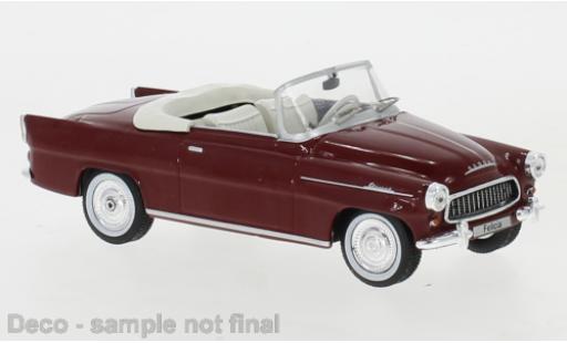 Diecast model cars Skoda Felicia Roadster red 1959 1/43 IXO