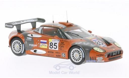 Diecast model cars Spyker C8 Spyder GT2-R Spyker C8 No.85 24h Le Mans 2007 A.Belicchi/A.Caffi 1/43 IXO