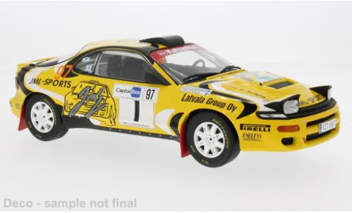 Diecast model cars Toyota Celica Rally GT 4 Turbo (ST 185) Artic Lapland 2024 #97 1/18 IXO