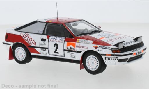 Diecast model cars Toyota Celica GT Four - No.2 Rally Acropolis 1990 C.Sainz/L.Moya 1/24 IXO