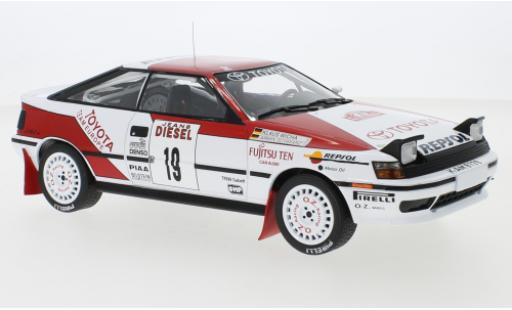 Diecast model cars Toyota Celica ST165 GT-Four No.19 Team Europe Rally WM Rally San Remo 1990 A.Schwarz/K.Wicha 1/18 IXO