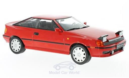 Diecast model cars Toyota Celica ST165 red 1990 1/18 IXO