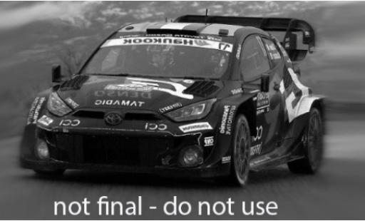 Diecast model cars Toyota Yaris Rally1 GR WRC Rally Monte Carlo 2025 #17 1/18 IXO