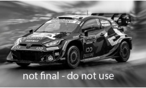 Diecast model cars Toyota Yaris Rally1 GR WRC Rally Monte Carlo 2025 #18 1/43 IXO