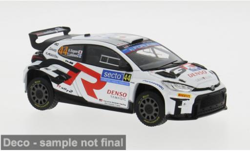 Diecast model cars Toyota Yaris Rally2 GR Rally WM Rally Finland 2024 #44 1/43 IXO