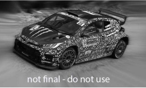 Diecast model cars Toyota Yaris Rally2 GR WRC Rally Monte Carlo 2025 #20 1/18 IXO