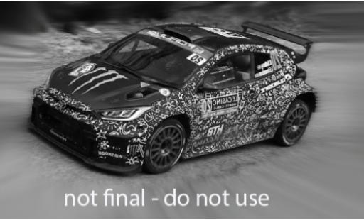 Diecast model cars Toyota Yaris Rally2 GR WRC Rally Monte Carlo 2025 #20 1/43 IXO