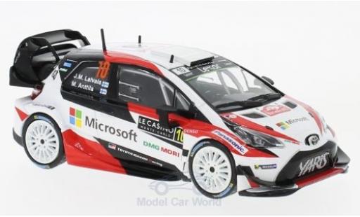 Diecast model cars Toyota Yaris WRC No.10 Microsoft Rally WM Rally Monte Carlo 2017 J.M.Latvalla/M.Anttila 1/43 IXO